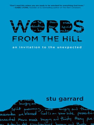 cover image of Words from the Hill